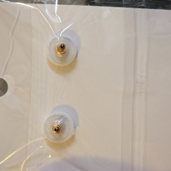 Live Love GameDay Red & White Football Earrings - Picture 2 of 4